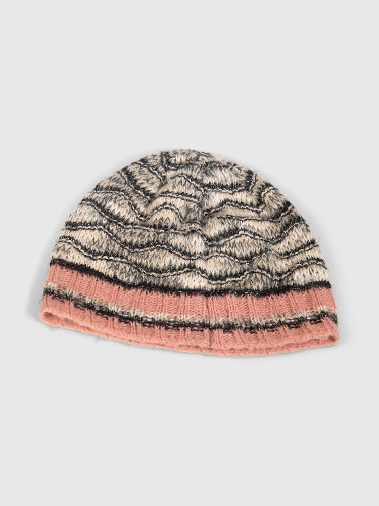 Missoni Striped Wool Knit Beanie