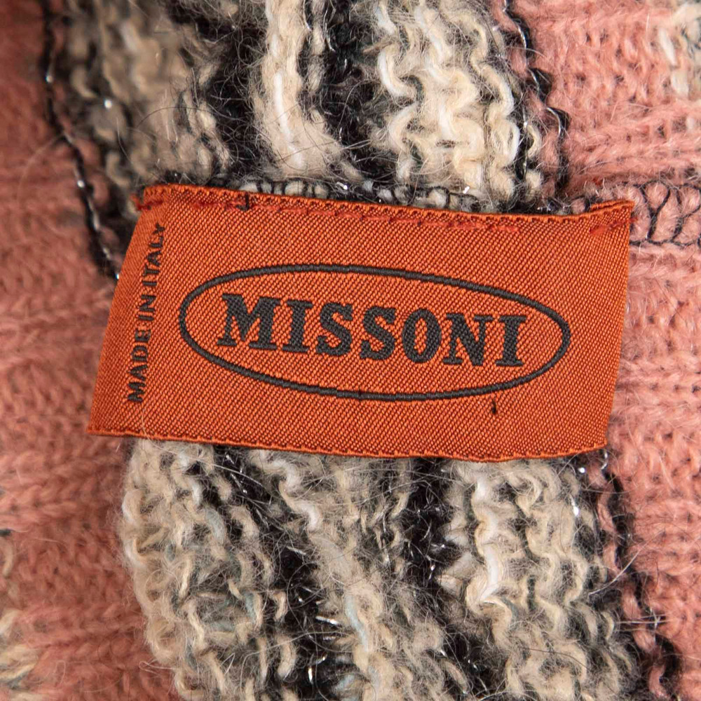 Missoni Striped Wool Knit Beanie