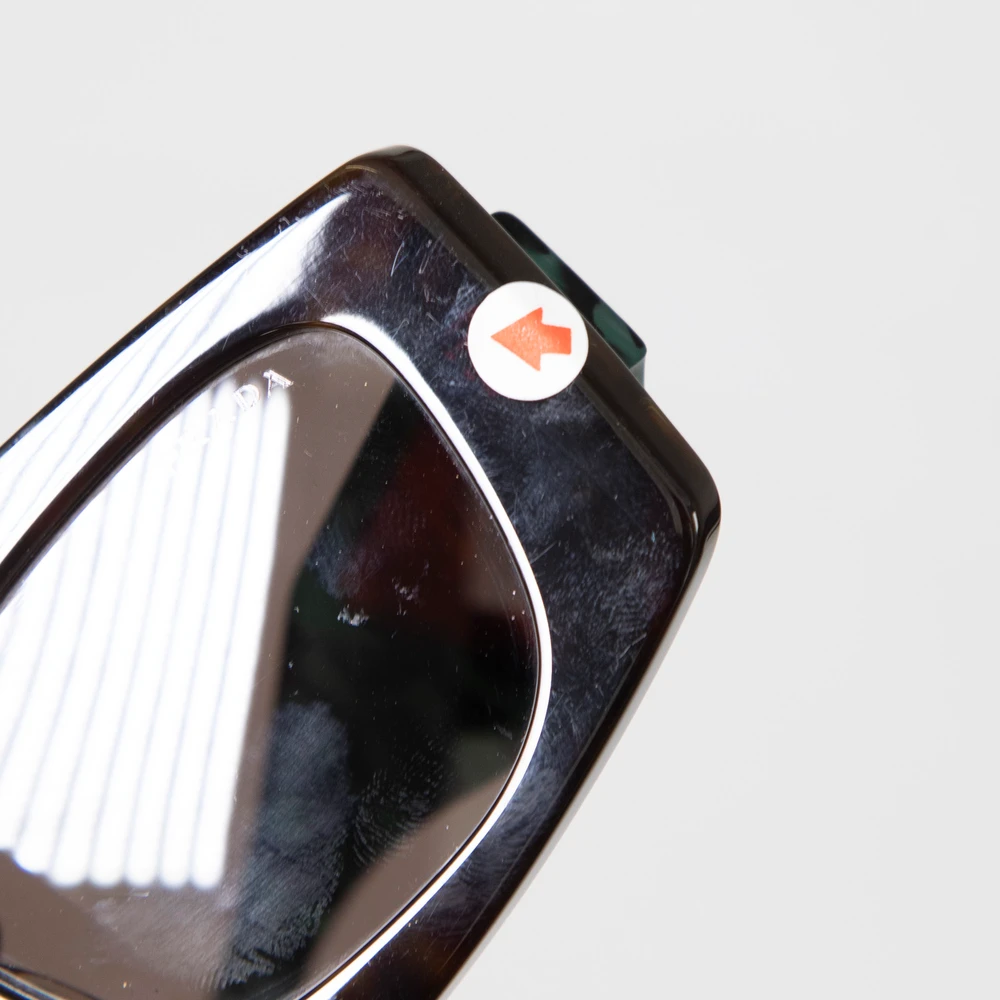 Prada Tortoiseshell Irregular Sunglasses