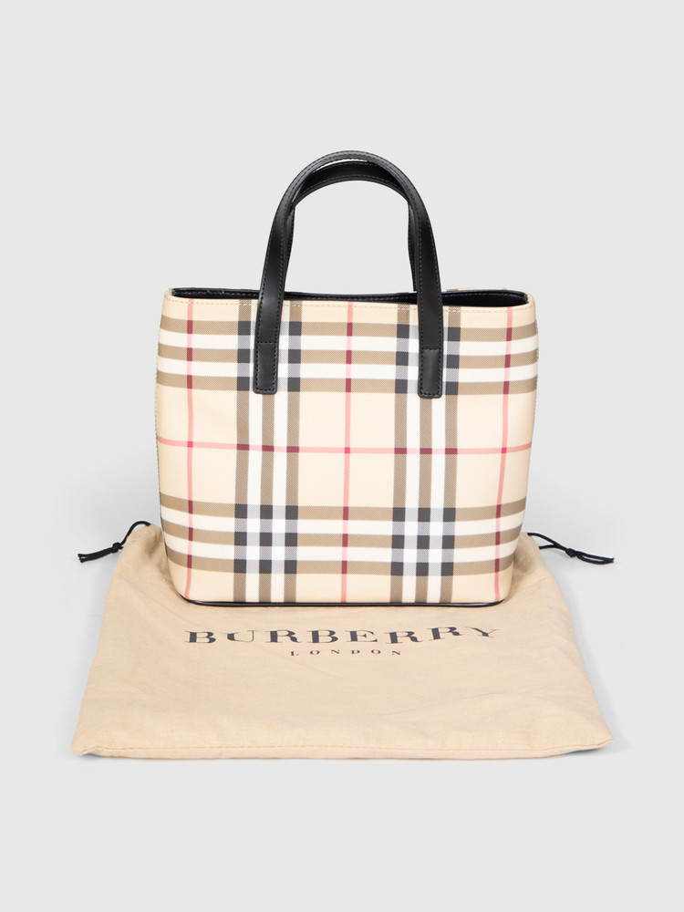 Burberry Nova Check Tote Bag