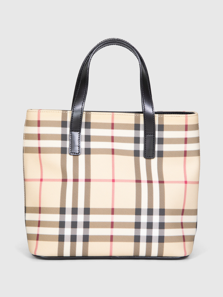 Burberry Nova Check Tote Bag