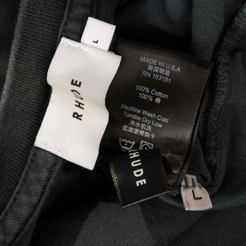 Rhude Grey Hotel De Rhude T-Shirt
