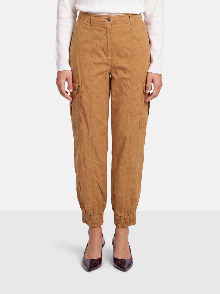 Zimmermann Brown Tapered Cargo Trousers