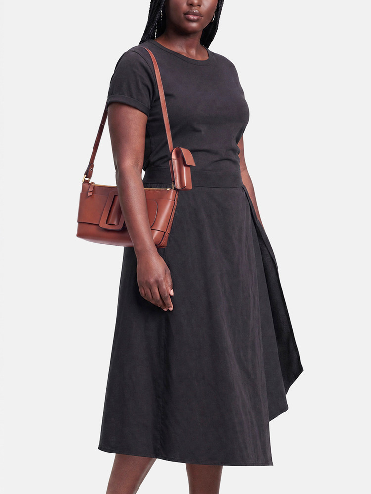 Boyy Pomodoro Pouchette Leather Buckle Bag