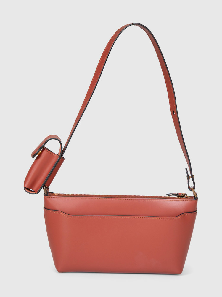 Boyy Pomodoro Pouchette Leather Buckle Bag