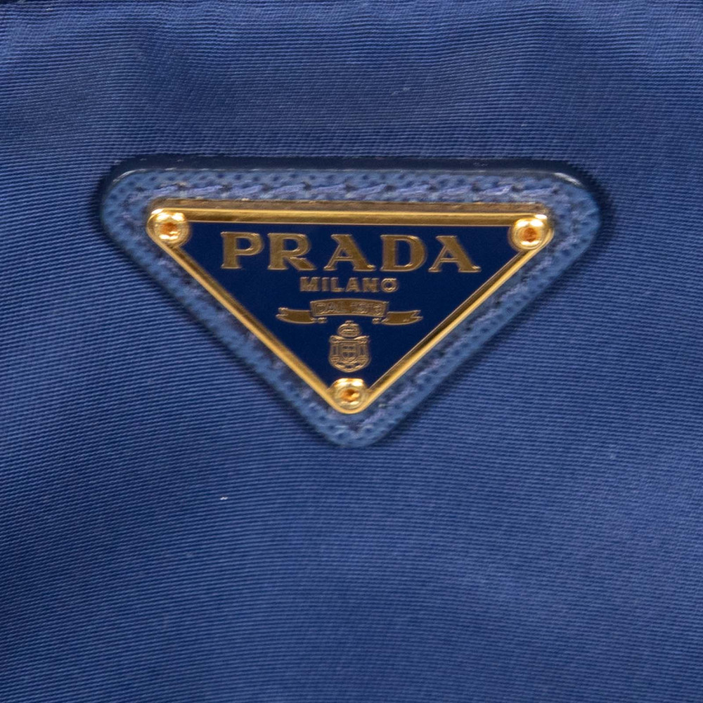 Prada Navy Nylon Phone Bag