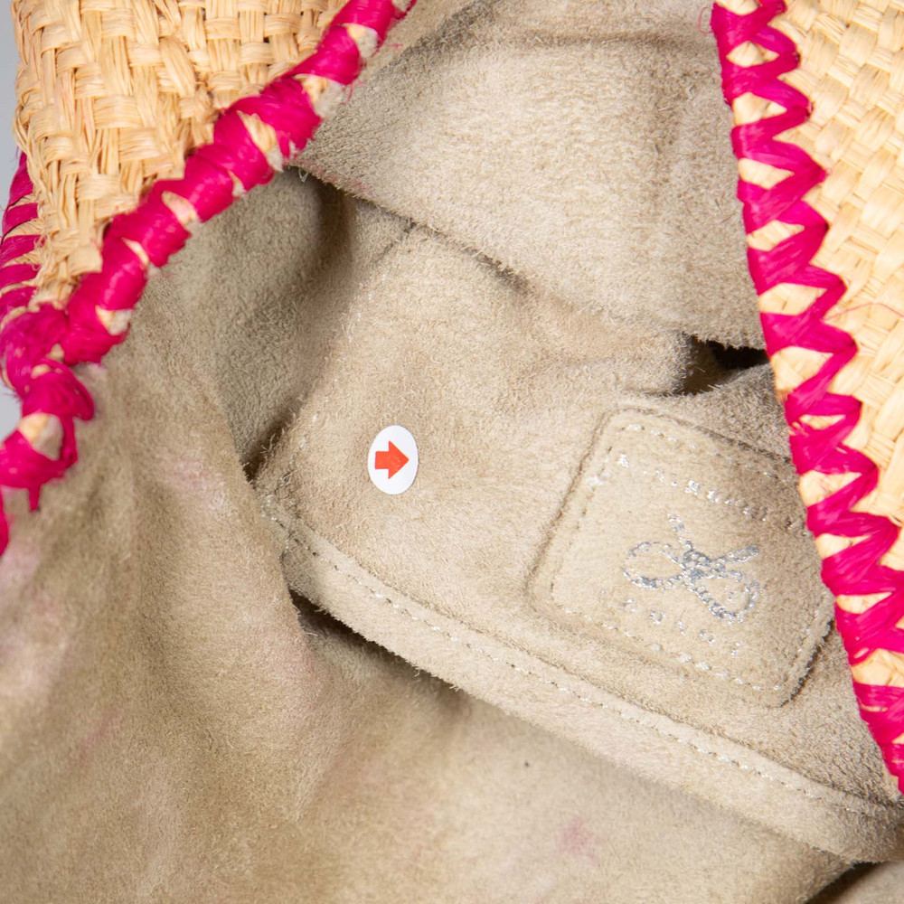 Anya Hindmarch Beige Beaded Anchor Clutch