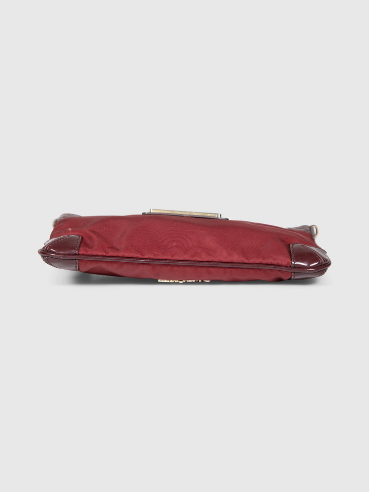 Anya Hindmarch Burgundy Crossbody Bag