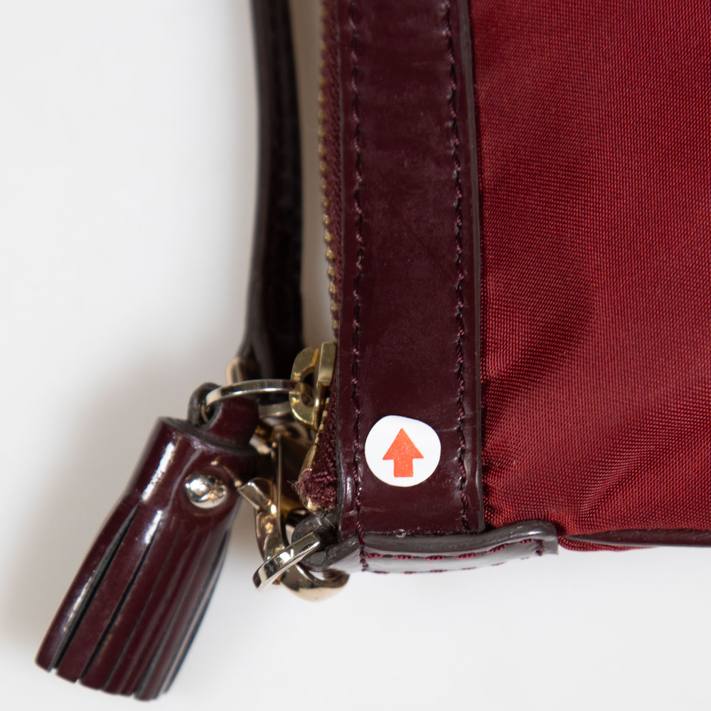 Anya Hindmarch Burgundy Crossbody Bag