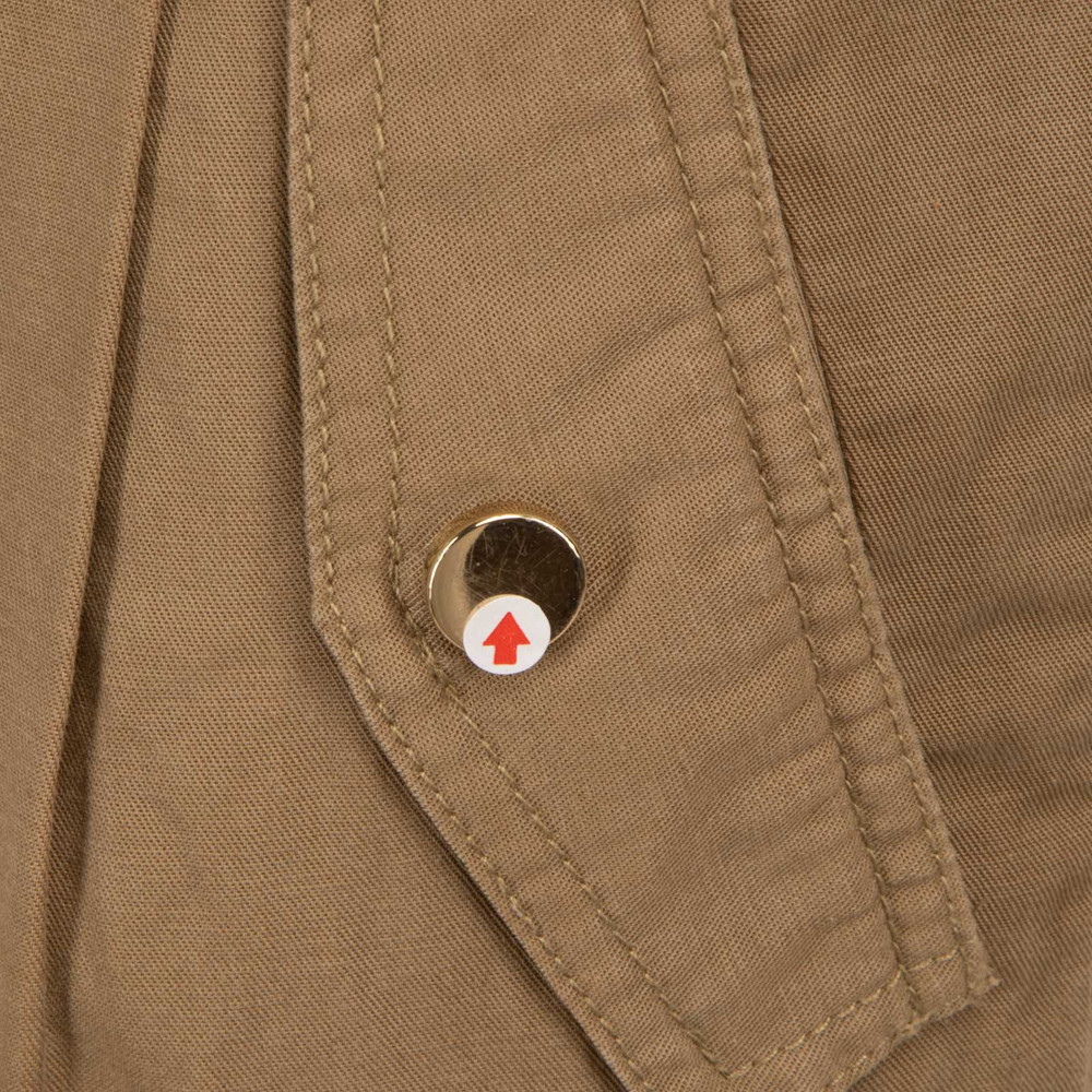 ME+EM Khaki Cargo Elastic Trousers