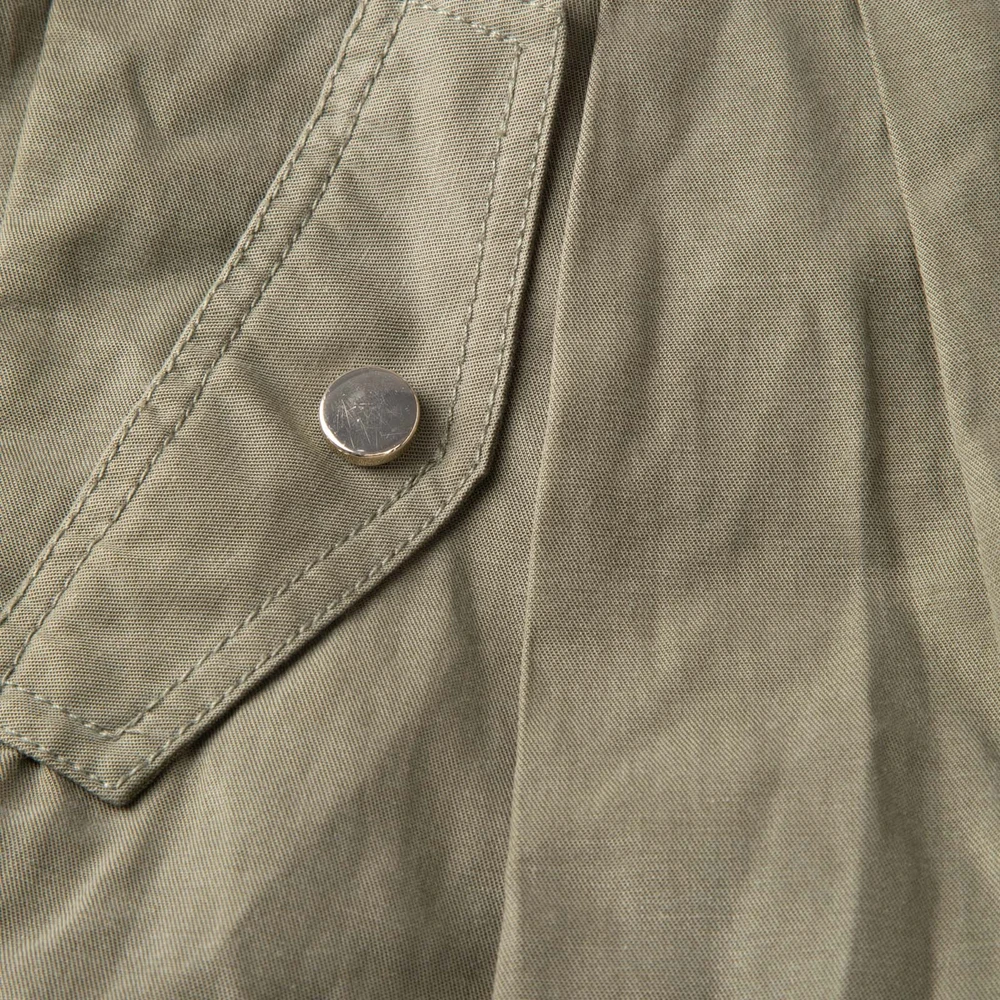 ME+EM Green Elasticated Cargo Trousers