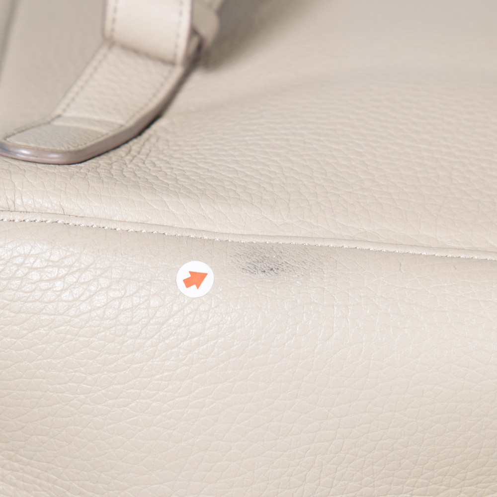 Cuyana Beige The Leather Backpack