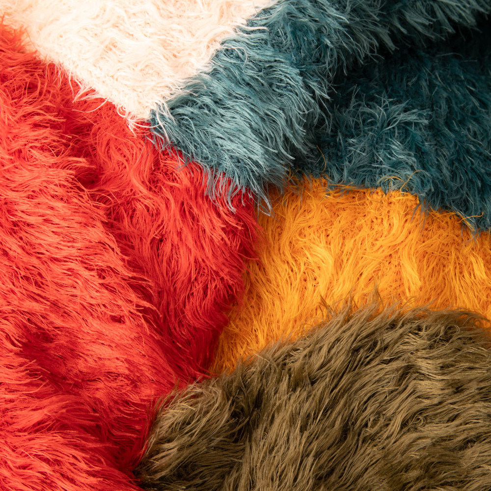 FARM Rio Fringed Colour Block Cardigan