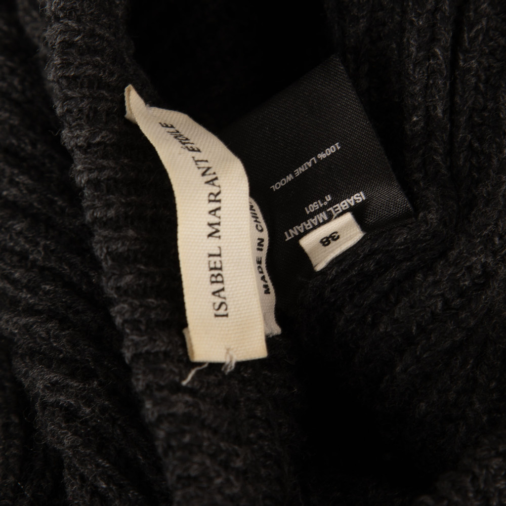 Isabel Marant Grey Wool Knit Jumper