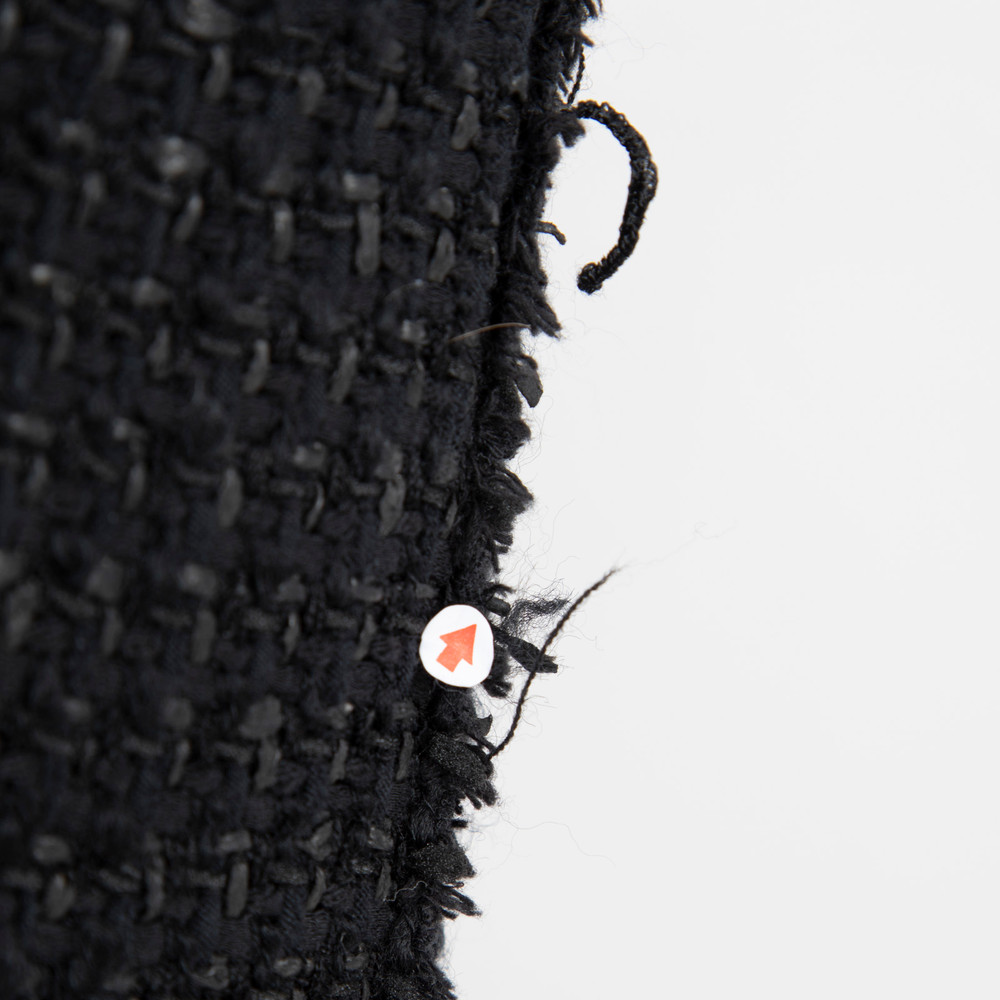 Proenza Schouler Black Tweed Cropped Trousers