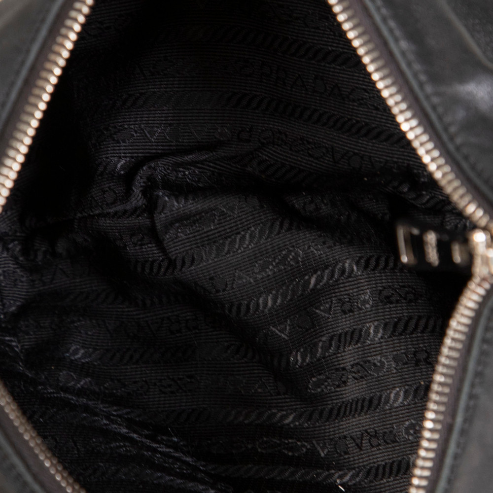 Prada Black Leather Re-Edition Bag