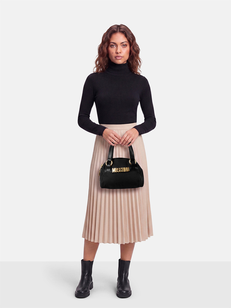 Moschino Black Mini Logo Bag