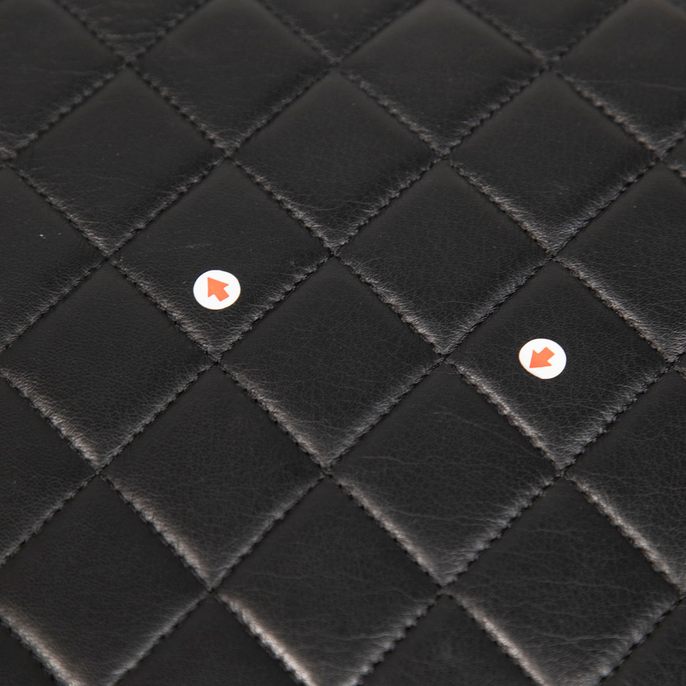Chanel 2014 Black Leather Large Boy Bag