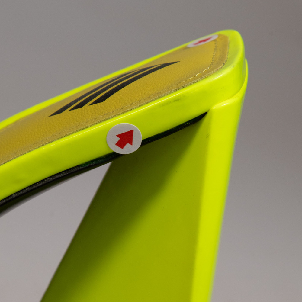The Attico Neon Yellow Devon Mules