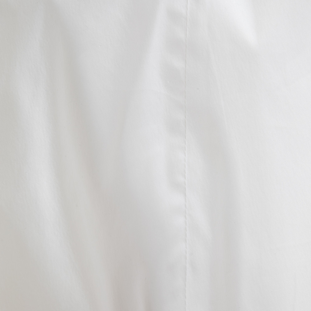 Prada White Back Logo Patch Trousers