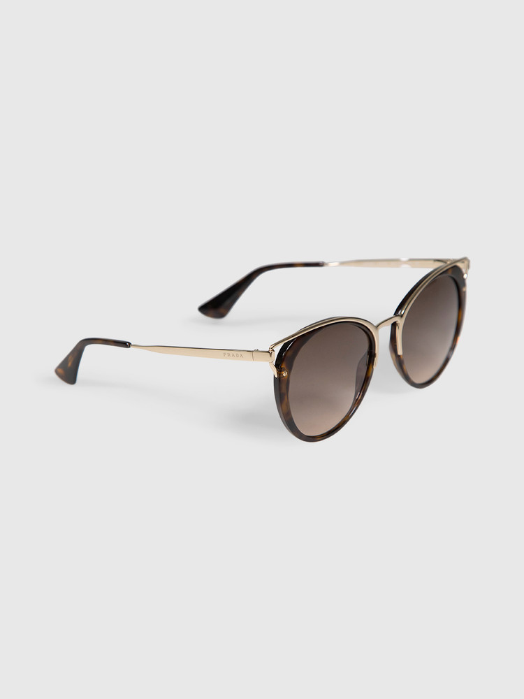 Prada Tortoiseshell Cat Eye Sunglasses