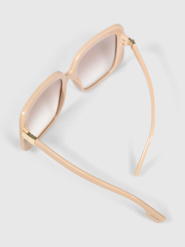 Burberry Beige Square Penelope Sunglasses