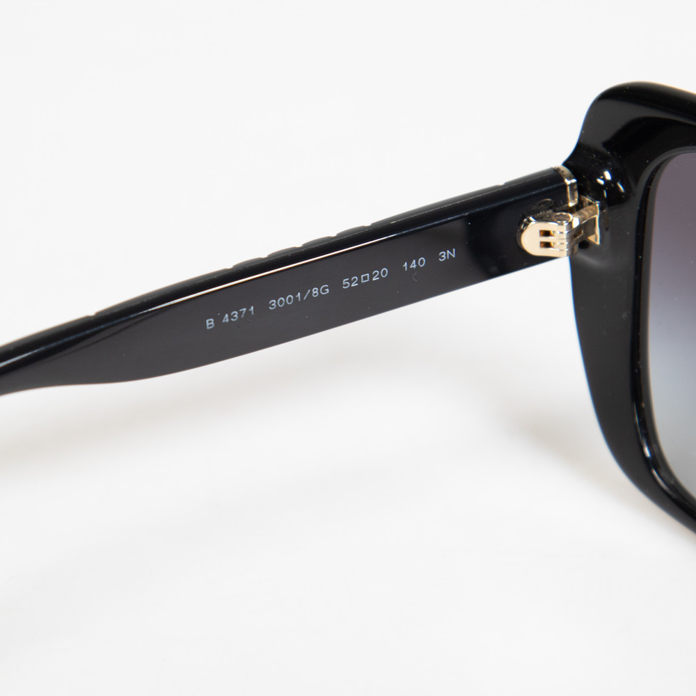 Burberry Black Square Helena Sunglasses