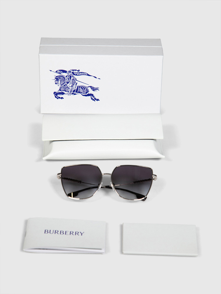 Burberry Black Gradient Alexis Sunglasses