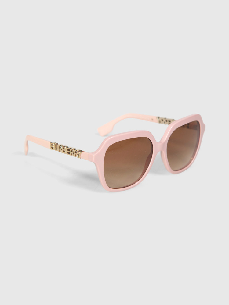 Burberry Pink Square Joni Sunglasses