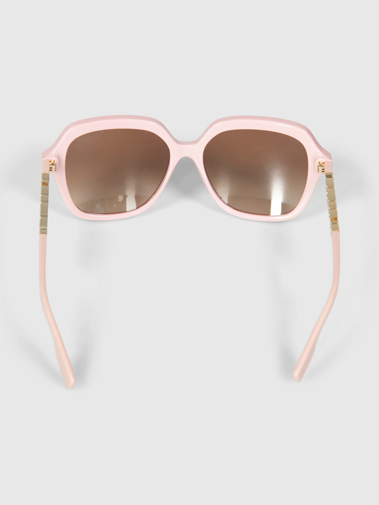 Burberry Pink Square Joni Sunglasses