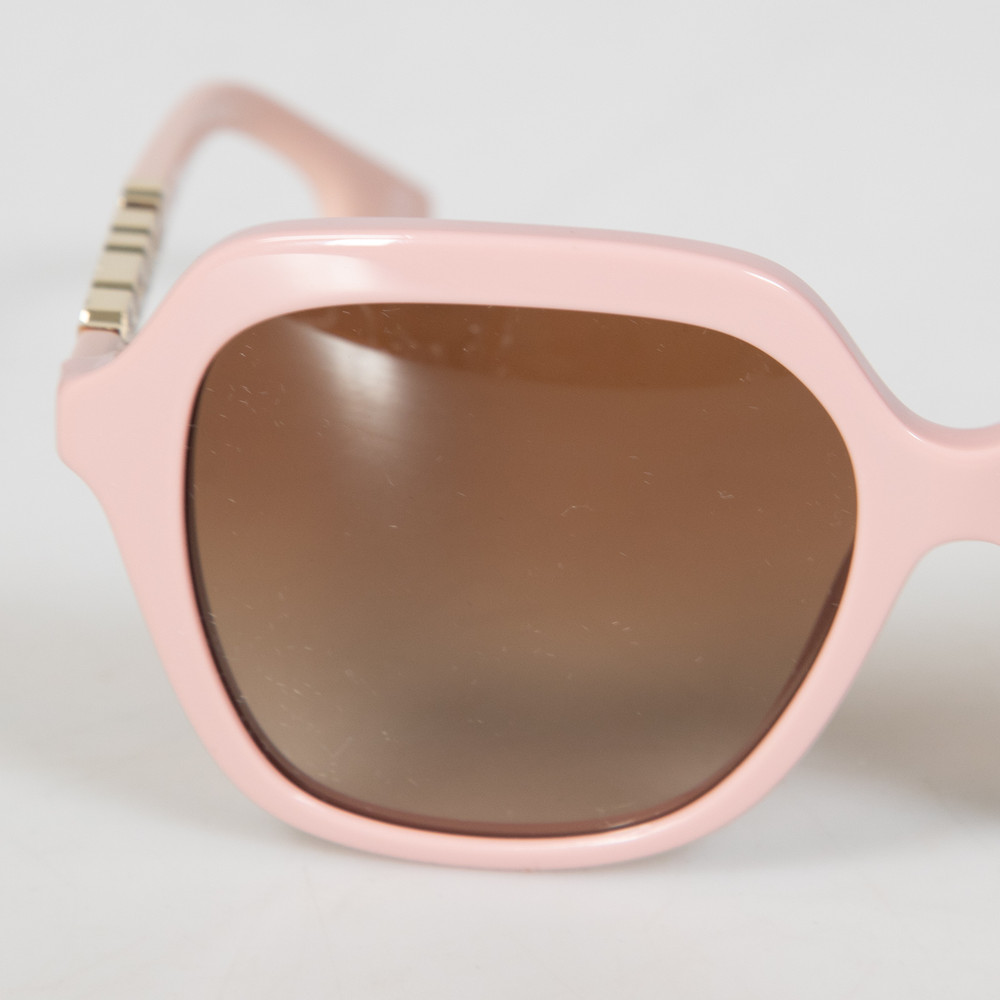 Burberry Pink Square Joni Sunglasses