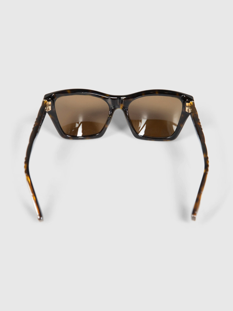 Burberry Dark Havana Square Sunglasses