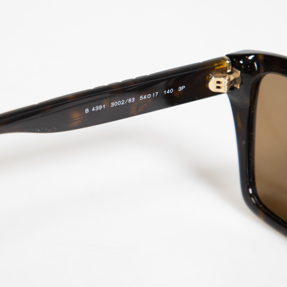 Burberry Dark Havana Square Sunglasses