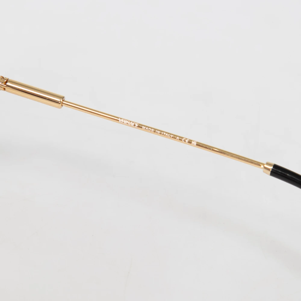 Versace Beige Mirror Cat Eye Sunglasses