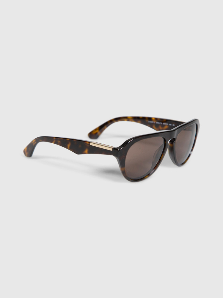 Burberry Havana Aviator Tinted Sunglasses