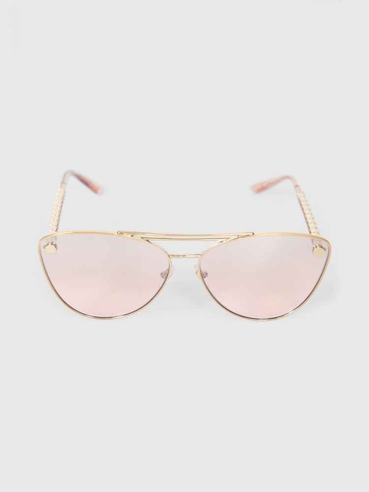 Versace Cat Eye Pink Sunglasses