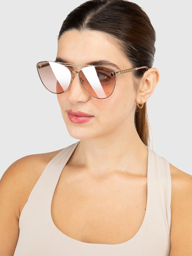 Versace Cat Eye Pink Sunglasses