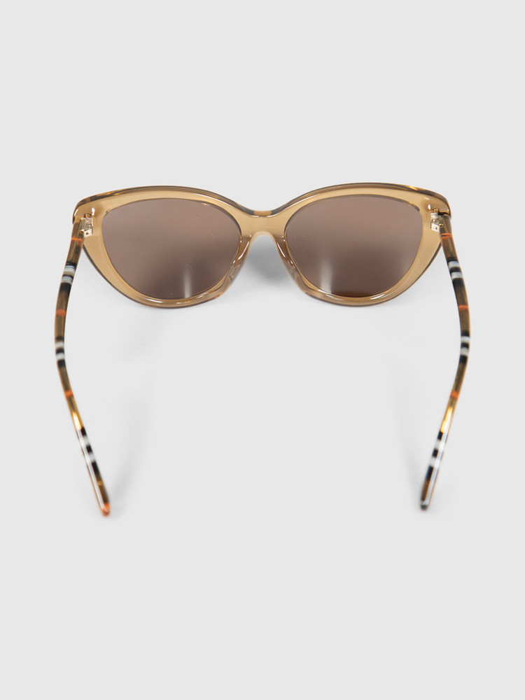Burberry Beige Cat Eye Sunglasses