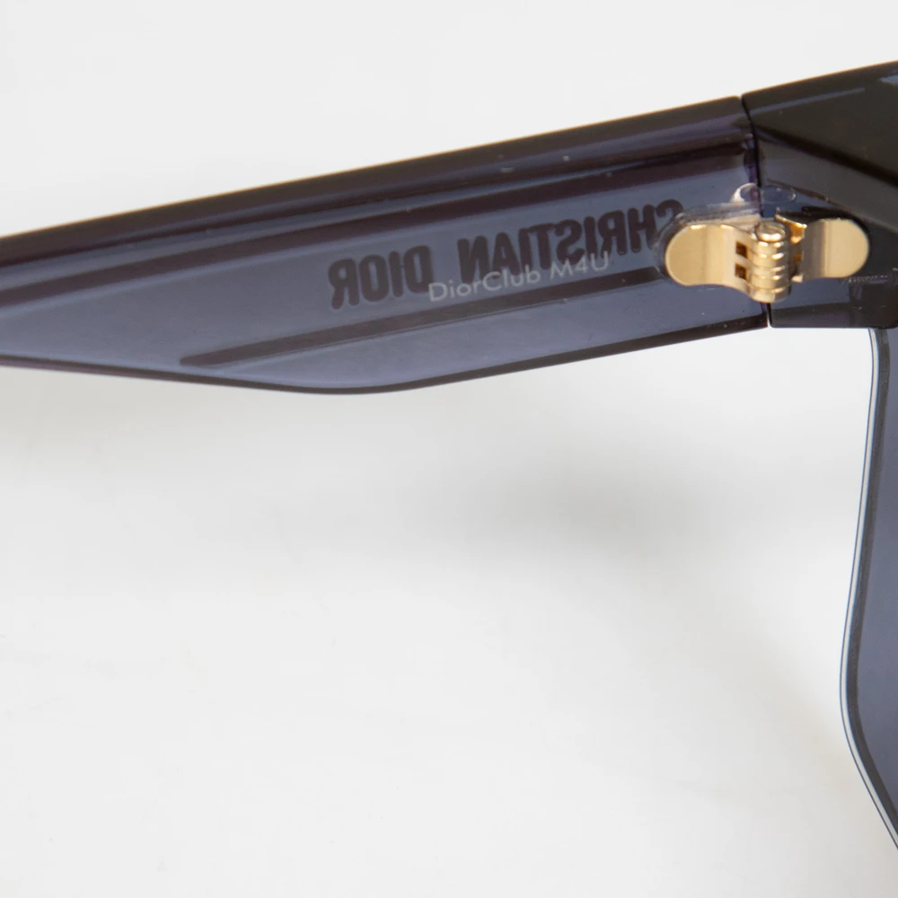 Dior Purple Shield Monogram Sunglasses