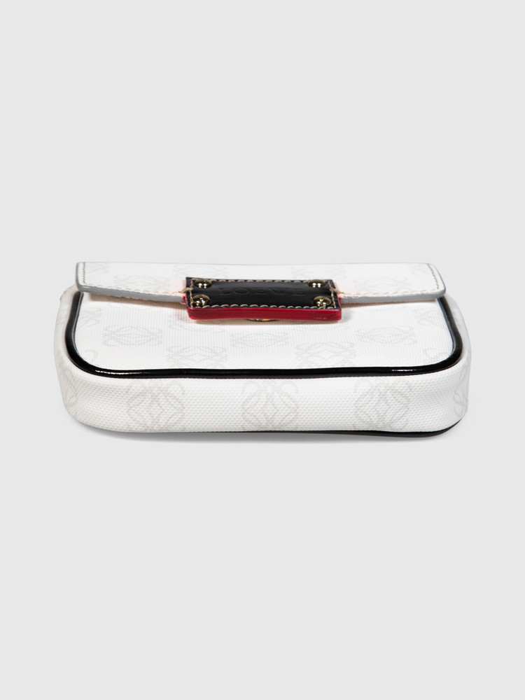 Loewe White Anagram Shoulder Bag