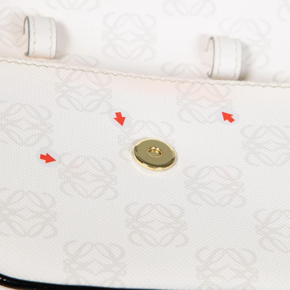 Loewe White Anagram Shoulder Bag