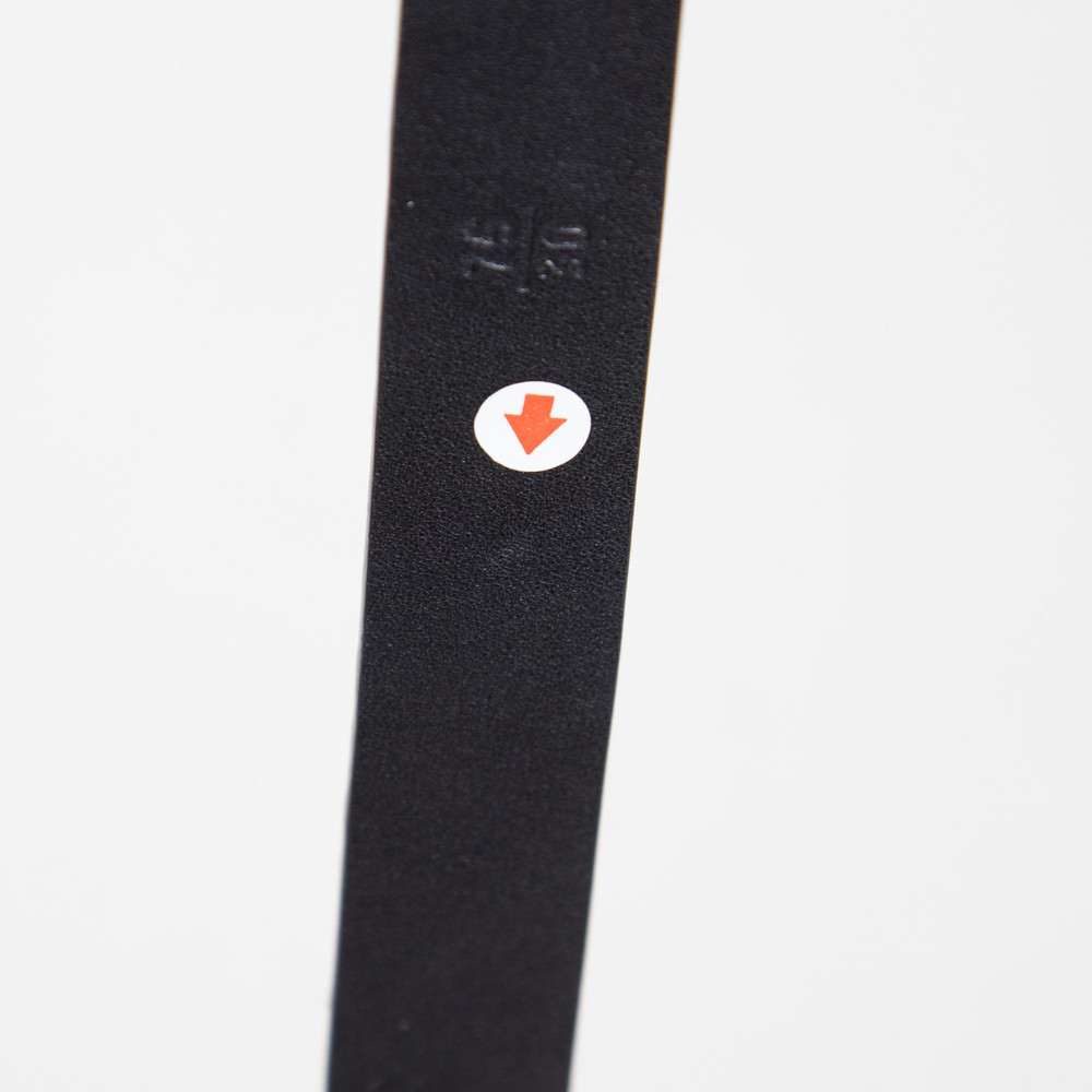 Jil Sander Black Crocodile Leather Belt
