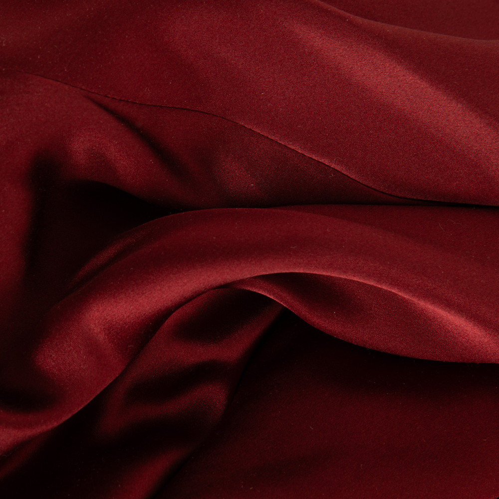 Nicholas Burgundy Silk Halterneck Dress