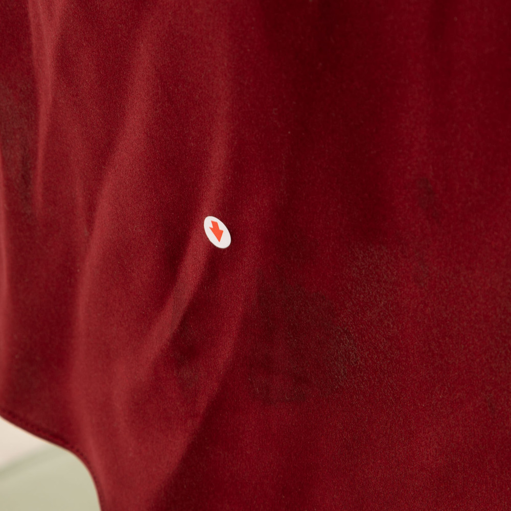 Nicholas Burgundy Silk Halterneck Dress