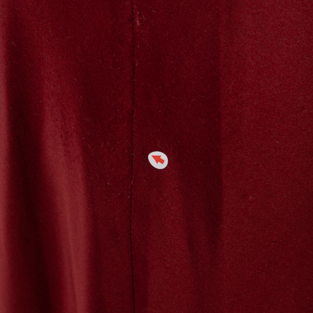 Nicholas Burgundy Silk Halterneck Dress