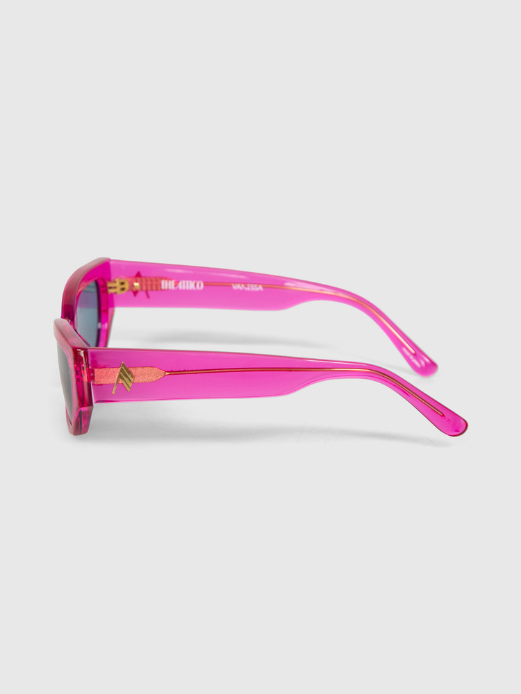 Linda Farrow Linda Farrow x The Attico Pink Vanessa Sunglasses