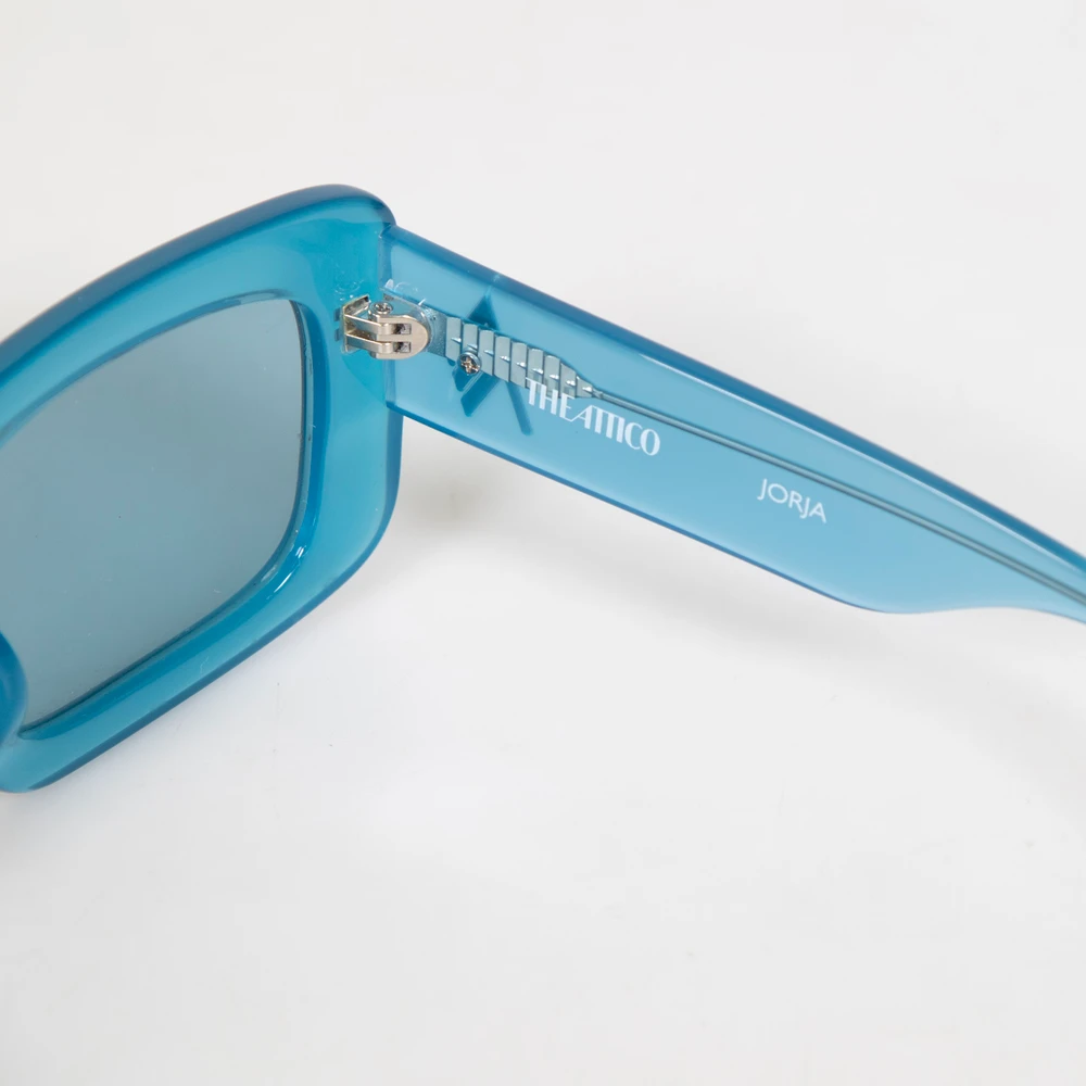 Linda Farrow Linda Farrow x The Attico Blue Jorja Sunglasses