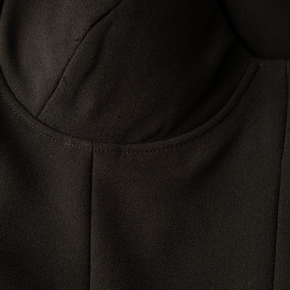 Alex Perry Black Sweetheart Cup Dress