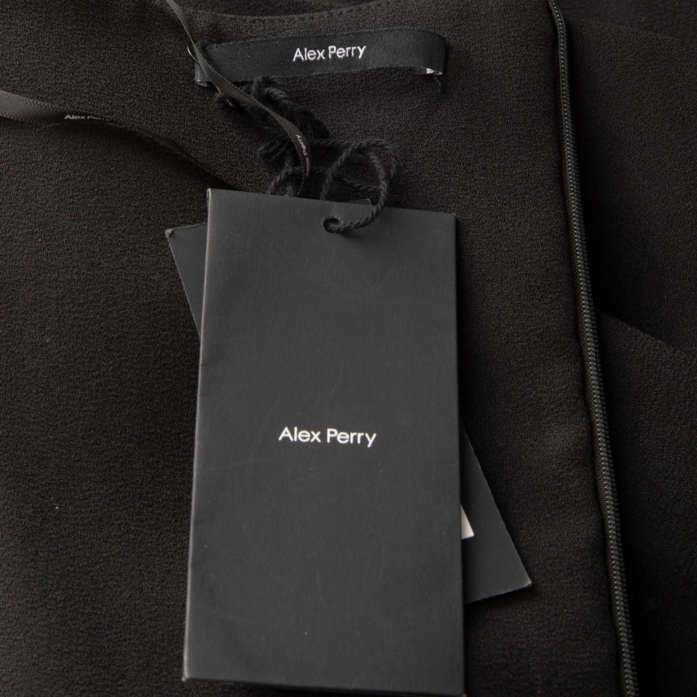 Alex Perry Black Sweetheart Cup Dress