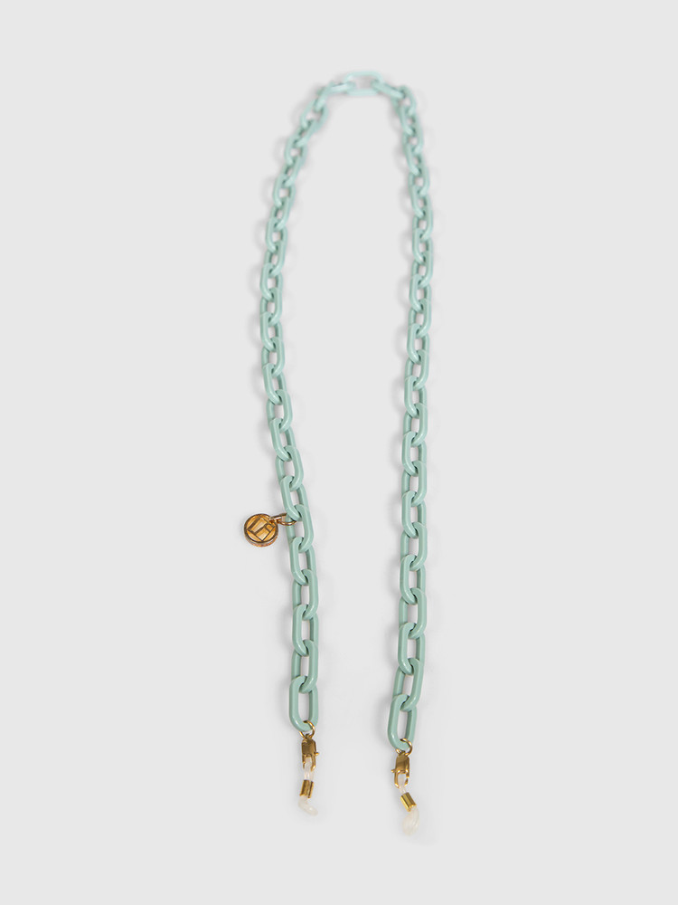 Linda Farrow Turquoise Sunglasses Chain